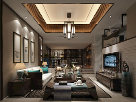 中式客厅设计