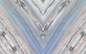 经典蓝灰大理石纹电视背景墙