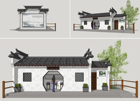 徽派风格卫生间