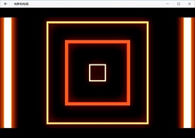 矩形线条结构变换跳动背景视频