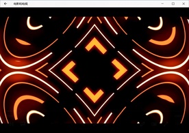 矩形线条结构变换跳动背景视频