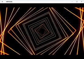 矩形线条结构变换跳动背景视频