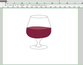 晃动的红酒5秒动画