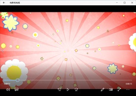 放射花瓣元素动态背景