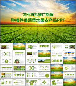 农业生产农业招商PPT