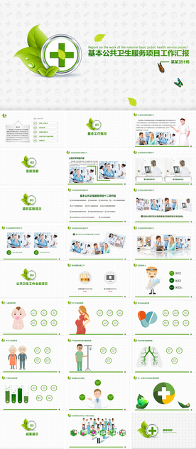 医疗卫生公共卫生项目工作汇报