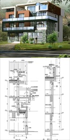 建筑施工图含CAD原图
