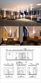 娱乐场所施工图含CAD结构图