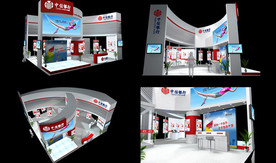 展示展台max模型2012