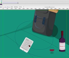 瓢虫飞入帐篷里面引导线17秒
