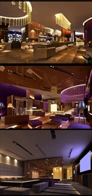 娱乐场所施工图含CAD结构图