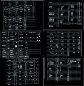 电气图例CAD素材