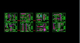 酒店装饰图CAD结构图