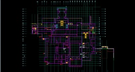 酒店装饰图CAD结构图