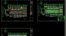 酒店装饰图CAD结构图