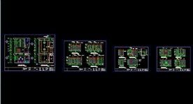 酒店装饰图CAD结构图