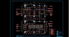 酒店装饰图CAD结构图