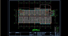 酒店装饰图CAD结构图