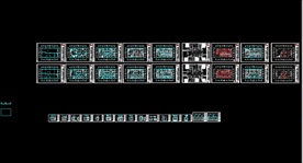 酒店装饰图CAD结构图