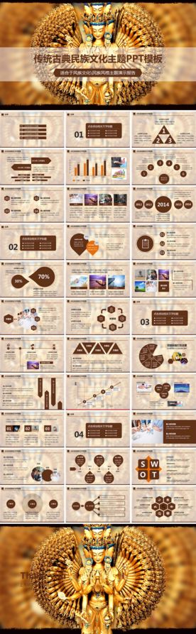 传统古典民族文化PPT