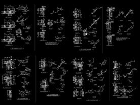 CAD卫生间施工图