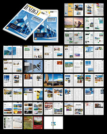 word电子期刊杂志设计模板