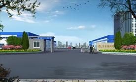 企业大门效果图