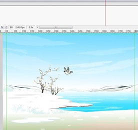 鸽子在冬天还出去飞6秒