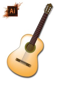 矢量木吉他