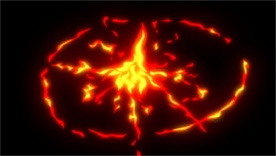 AE动态燃烧火焰模板