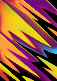 炫彩商业综合体海报背景几何图形