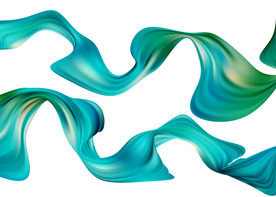 质感炫彩扭曲几何图形商业综合体