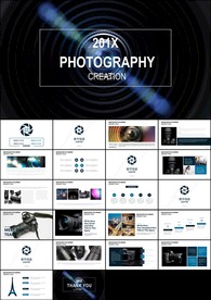 创意简约时尚摄影摄像影视传媒