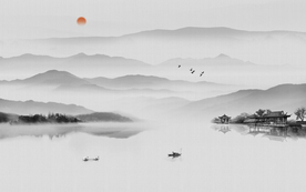 大型山水画 抽象山水画