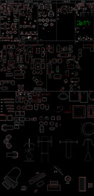 设计师中式CAD平面图库