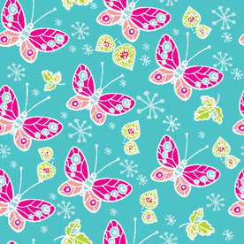 蝴蝶AI矢量图图片