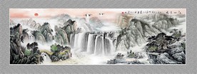 山水国画装饰画