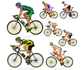 矢量自行车运动