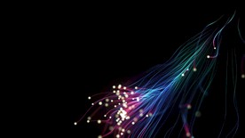 时尚唯美粒子光线素材