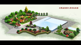 别墅庄园效果图