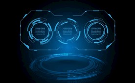 AI智能科技矢量素材