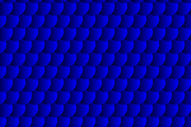 蓝色鱼鳞底纹质感鱼鳞背景