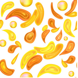 质感金色不规则图形底纹背景