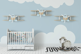 儿童摄影3D场景模板图片