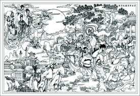 郭子仪遇月华仙子