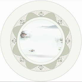 圆形挂画 装饰画