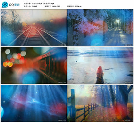 青花 歌曲MV舞台背景视频成品