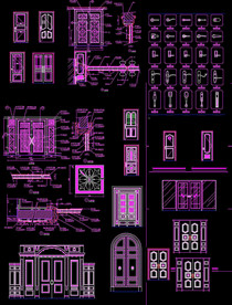 门大样剖面图集
