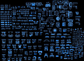 欧式家具CAD素材