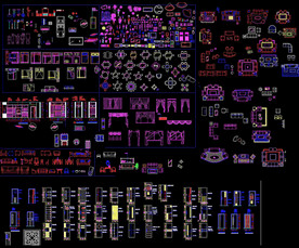 CAD家装素材图库